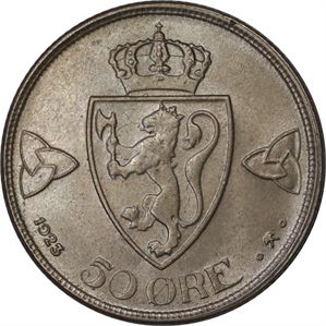 50 Øre 1923 UH Kv 0