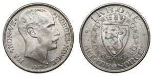 1 Krone 1915 kv 0 (*)