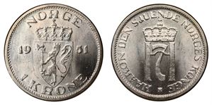 1 Krone 1951 Kv 0 *