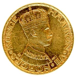 10 kroner 1910 i gull. 01