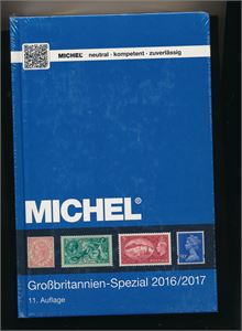 KATALOG MICHEL Storbritannia-Spezial 2016/2017. Ny pris € 89. Ubrukt