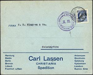Ca 300 norske brev, med hovedvekt i perioden 1910 til 1930. Jevnt over god kvalitet.