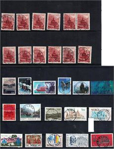 STEMPLER 2 plansjer inkl 1 med 20øre stavkirke