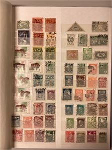 Baltikum Instikksbok med diverse Baltiske land stemplet (16-sider)