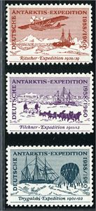 Tyskland: Antarktis-expedition 1958-1960 **.  3 pene merker