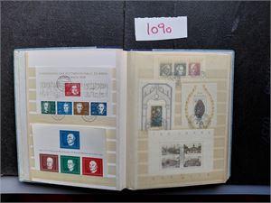 BRD/BERLIN - MINIARK o/xx ca 50 forskjellige i innstikksbok inkl BRD Bl 2