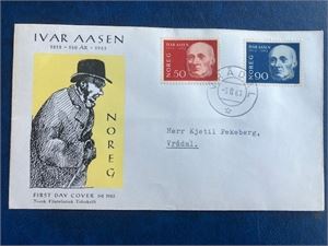NK 538-39 Ivar Åsen FDC