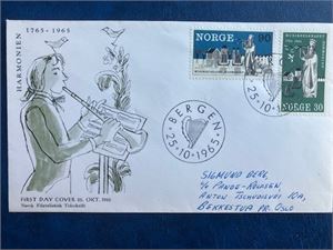 NK 568-69  Harmonien FDC