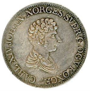 1 Speciedaler 1834. To mindre kanthakk på reversen. 17, NM 12. 1+/01