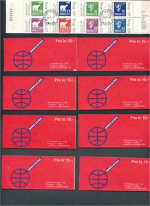 HEFTER FH 50, 1978 NORWEX 9 stk, stemplet i 1979 (Hk 450)