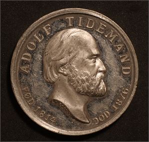 Medalje Adolf Tidemand. Kv.01
