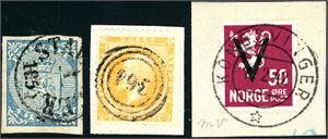 Norgessamling til 1970 i et Dreyer-album.