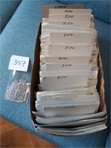Posearkiv fram til ca Nk 1100. Ikke sjekket av oss, vekt 2,2 kilo