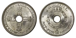 1 Krone 1936 Kv 0