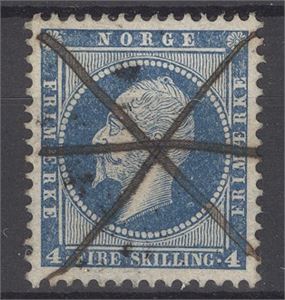 NK 4 Blekkannulert "stjerne" på 4 skill Oscar