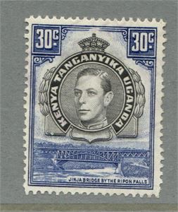 ENGELSKA KOLONIER, KUT 1941 SG 141A* 30 cent perf. 14x14. (SG £ 175)