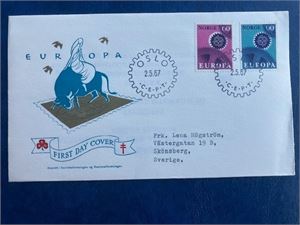 NK 598-90 Europa 1967 FDC