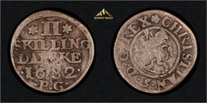 2 skilling 1682