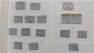 BRASILIEN samling klassiskt-modernare i tjock insticksbok. (Mi € 6500+)