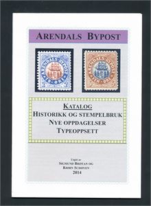 KATALOG ARENDALS BYPOST (Brøtan/Schøyen 2014) Helt ny