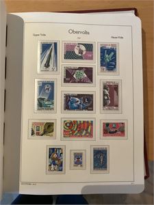 Obervolta, Rhodesia, Ruanda,  Album med  ** 1960-1970 i Leuchtturm SF-album