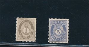 Nk 22 xx og 24 IIa xx. 2 pene postfriske merker (Hk 4425)