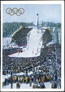 OL 1952. 10 kort i komplett hefte. K-0