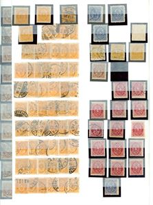 Iceland. A large stock to 1930 in an album.