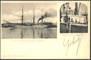 Duke of Abryzzi Expeditionen 1899. Three postcards.