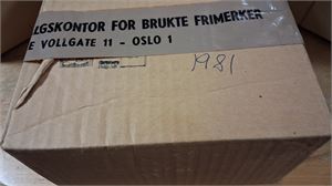 NORGE postförseglad kilovara 1981