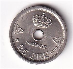 25 øre 1949, kvalitet 0