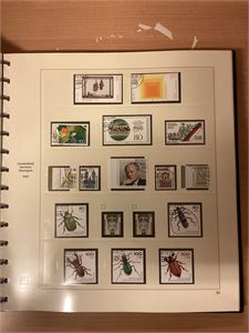 Tyskland 1992 - 1998 komplett i Safe album stemplet