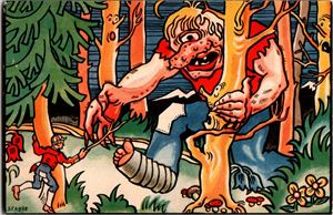 SPANGE. Troll. Stpl 1952. (Damm). Kv.2