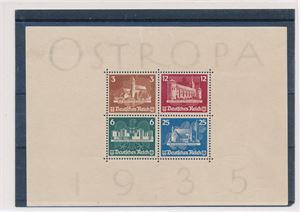 REICH (x) Mi Bl 3, 1935 OSTROPA (€ 1300)