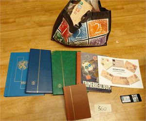 Alt av rot funnet i innlevering inkl artig nederlandsk bærepose full av klipp. Vekt 7,7 kilo