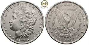 Morgan dollar 1889. Kv.0/01
