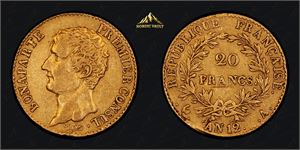 20 Francs 1802/1803 (AN 12) Gull