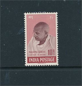 INDIA x SG 308, 10R Gandhi (£ 400 for xx)