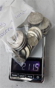 Lot Svenske sølvmyntar