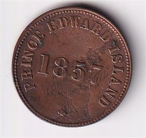 Canada Token - 1857