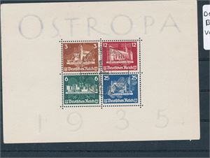 REICH o Mi Bl 1, 1935 OSTROPA  (€ 1100)