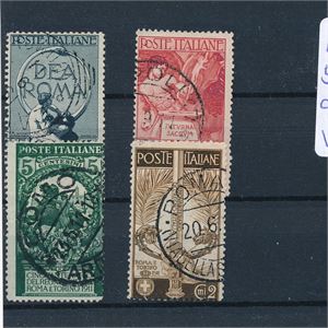 ITALIA o Mi 100-03, 1911 komplett serie (€ 95)
