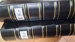 BERLIN samling **/*/o i två pärmar 1948-1977. Det är i princip två samlingar eftersom det mesta är både