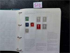 Samlerhusets album 1940-76. Mangler alt det dyre unntatt Legionen. En god del brukte merker satt inn der det skulle vært postfriske