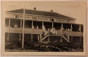 HVALER, Andersen Badehotel fra 1922, ubrukt.