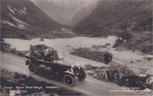 Sogn og Fjordane.  Ruten Grotli- Stryn