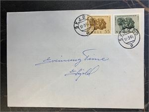 NK 551-52  Guldberg og Wåge FDC