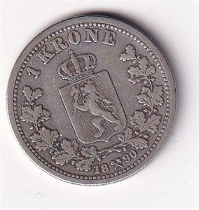 1 krone 1890