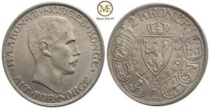 2 kroner 1914 Haakon VII. Kv.01