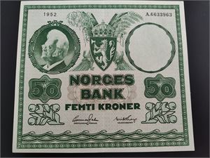 50 kroner 1952 A ex. Coppernicus